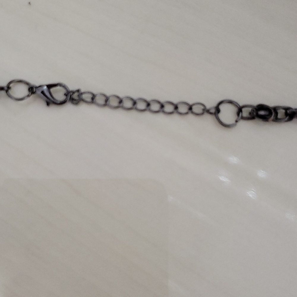 Choker Statement Leaf Necklace - image 4